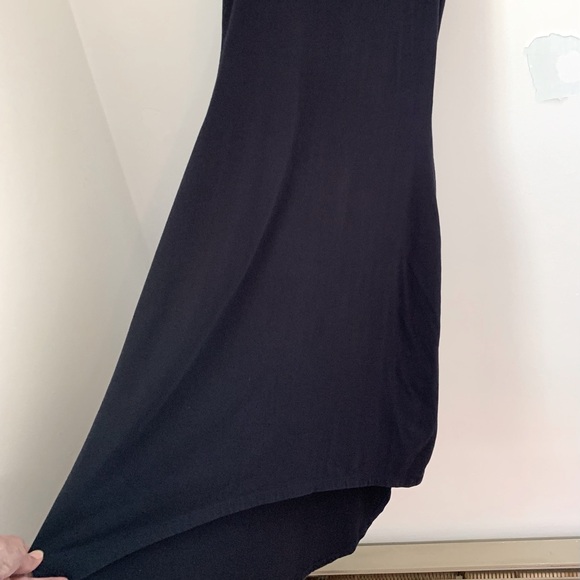 James Perse Blouson Back High Low Tank Dress 2 - Picture 6 of 11